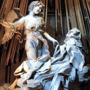 "El éxtasis de Santa Teresa de Jesús de Bernini. 