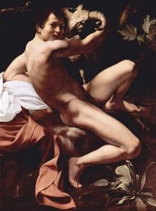 San Juan Bautista de Caravaggio.