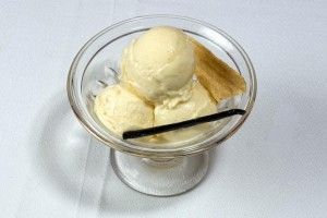 Mantecado helado.