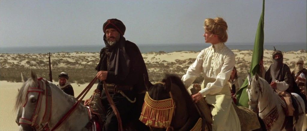 Una escena de 'El viento y el león', de John Milius.