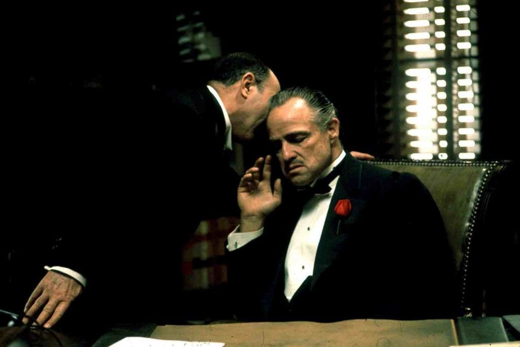 Marlon Brando en una escena de 'El Padrino'.
