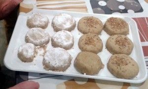 Polvorones caseros.