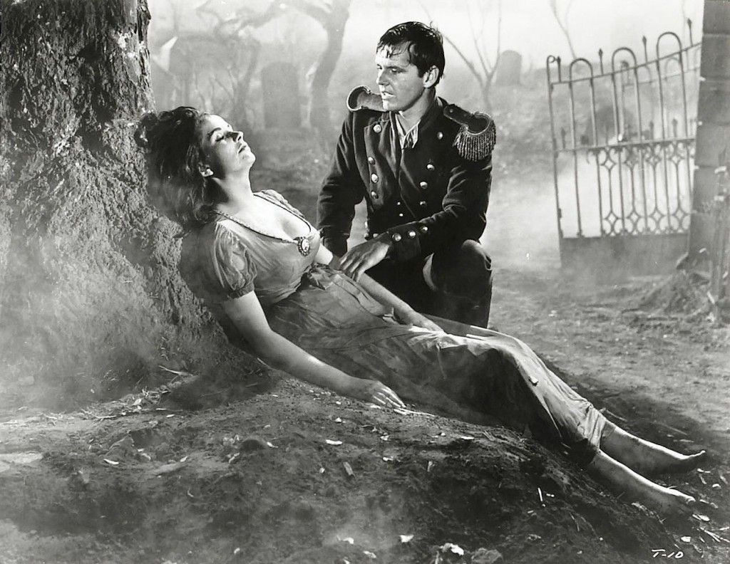 Un jovencísimo Jack Nicholson como protagonista de 'El terror'.
