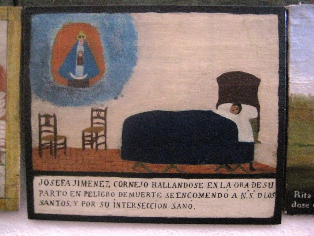 Exvoto del Santuario de Nuestra Señora de los Santos, en Alcalá de los Gazules.