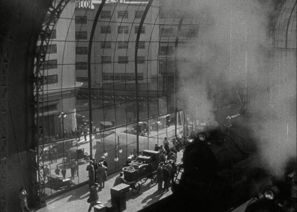 Escena inicial de 'Amanecer' de Murnau.