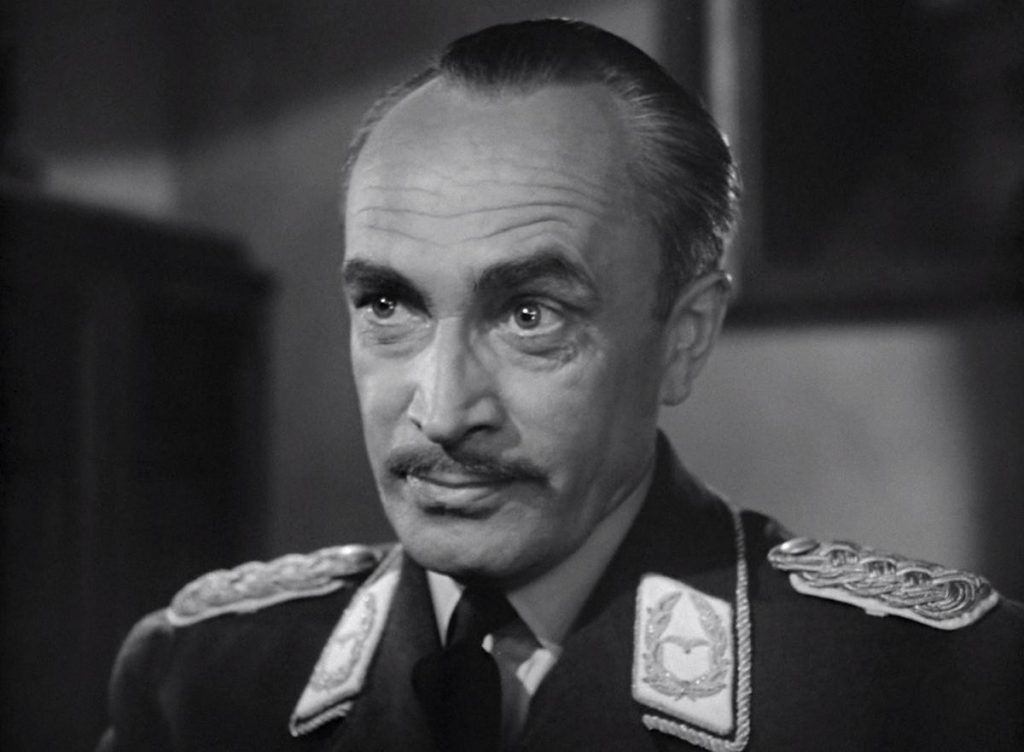 El Mayor Strasser encarnado por el actor Conrad Veidt.