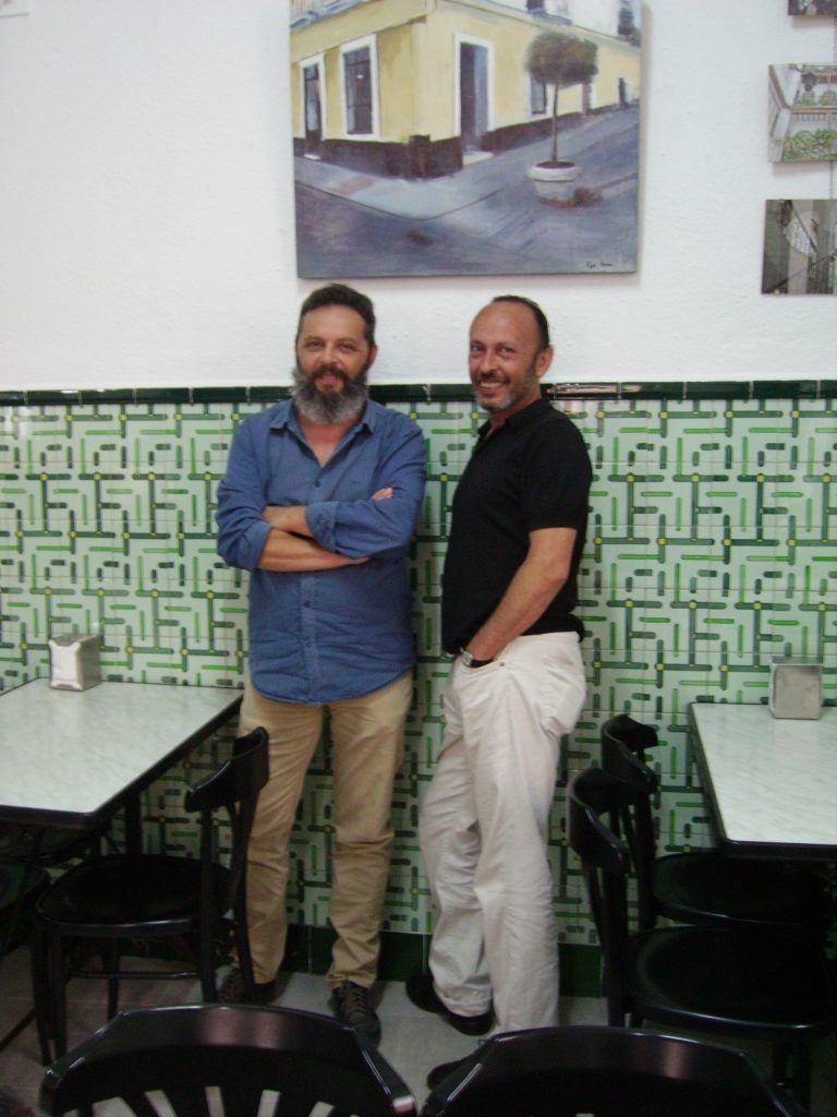 Pepe Freire y Juan José Sandoval.
