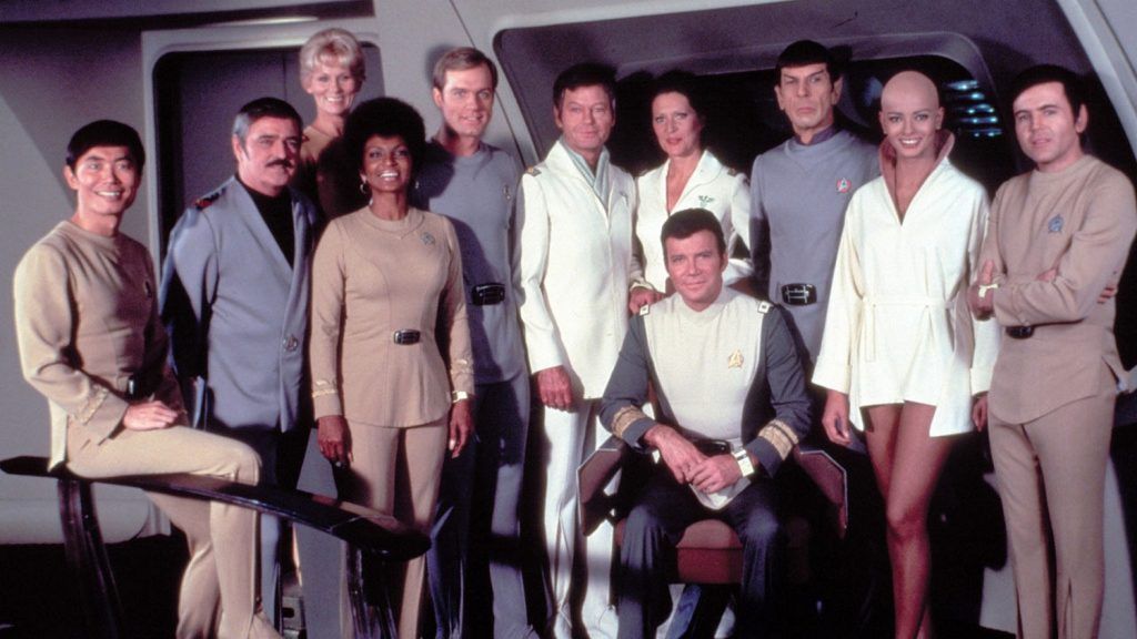 El elenco de 'Star Trek'.
