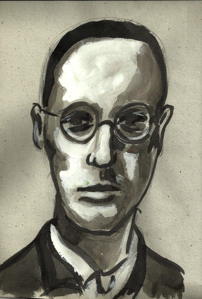 Francisco Lambrea Burgos. Retrato de Manuel Martín Morgado.