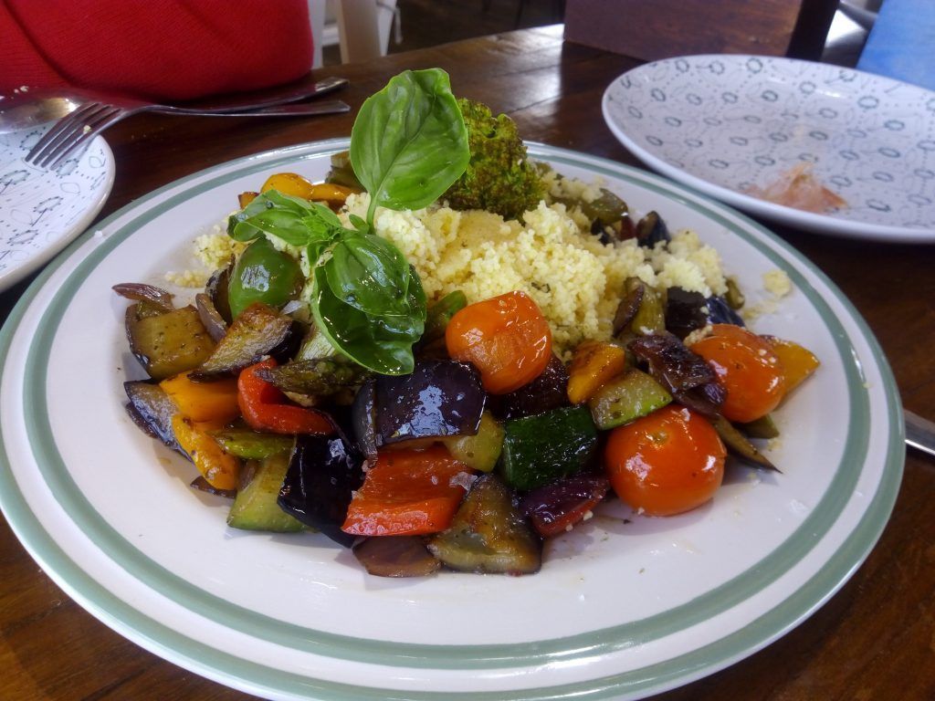 Cous cous de verdura de Amarna.
