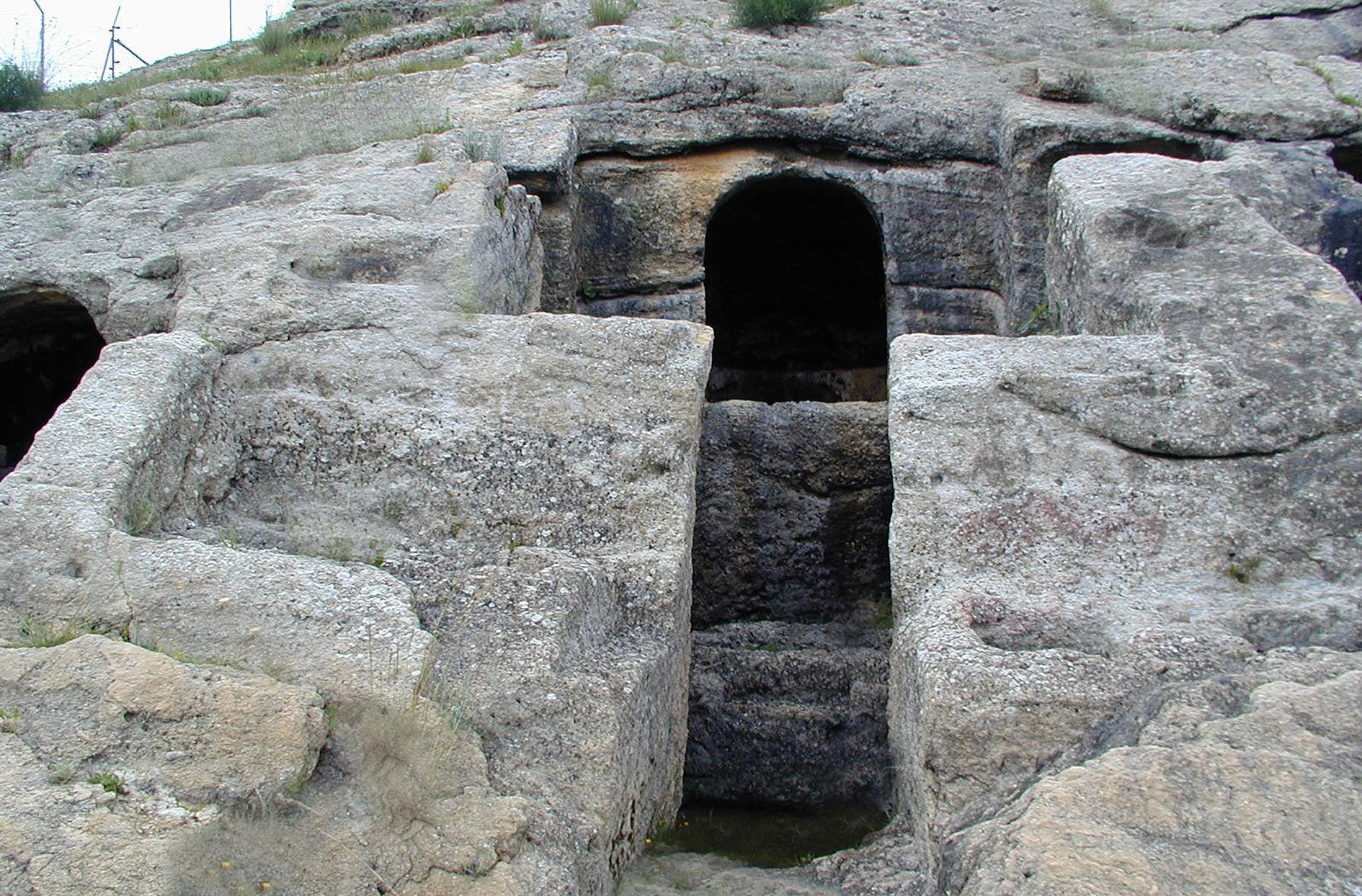 Hipogeos romanos de 'Carissa Aurelia'.