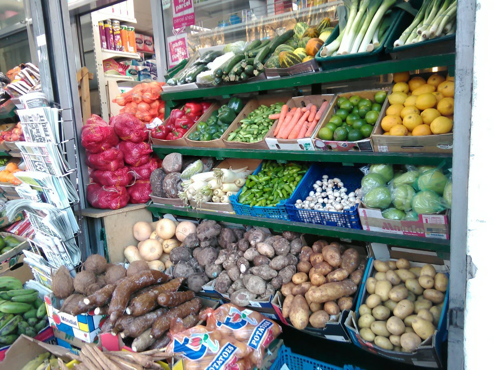 Frutería de High Tooting Street.