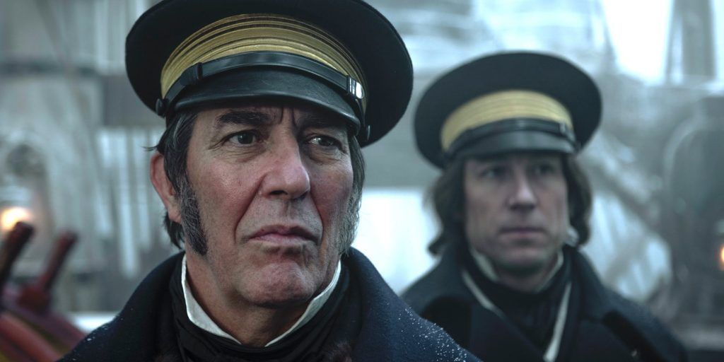 Ciaran Hinds y Tobias Menzies en 'The-Terror'