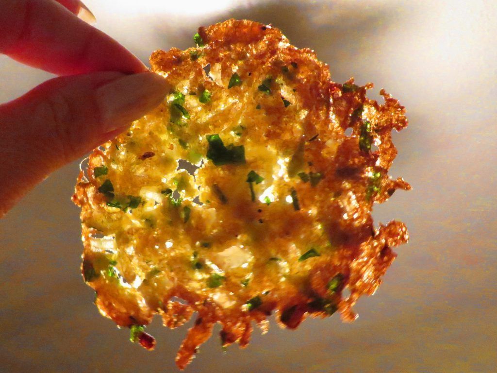 Tortilla de camarones.