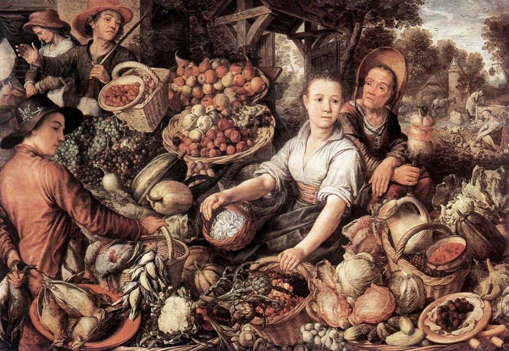 'Mercado de verduras' de Joachim Beuckelaer.